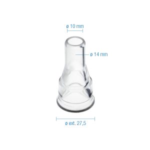 Visor de leche transparente adaptable a GEA Westfalia 7021-2088-060